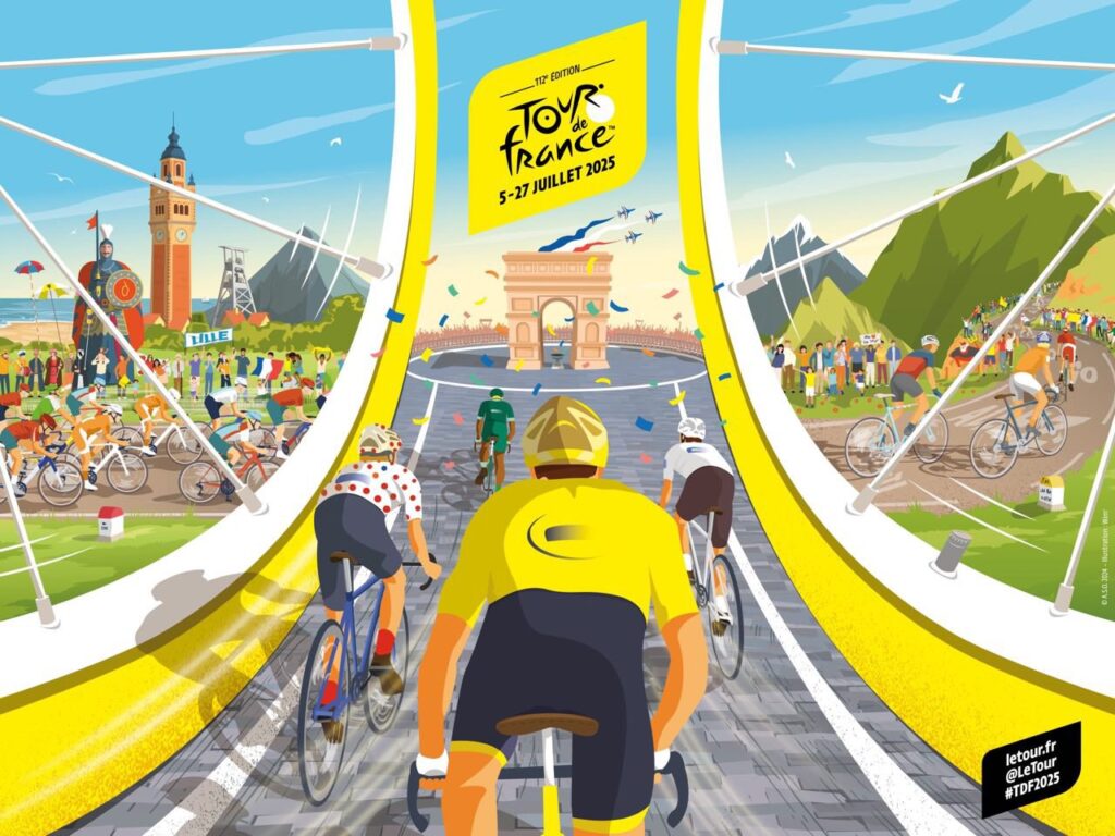 Tour de France 2025, affiche officielle