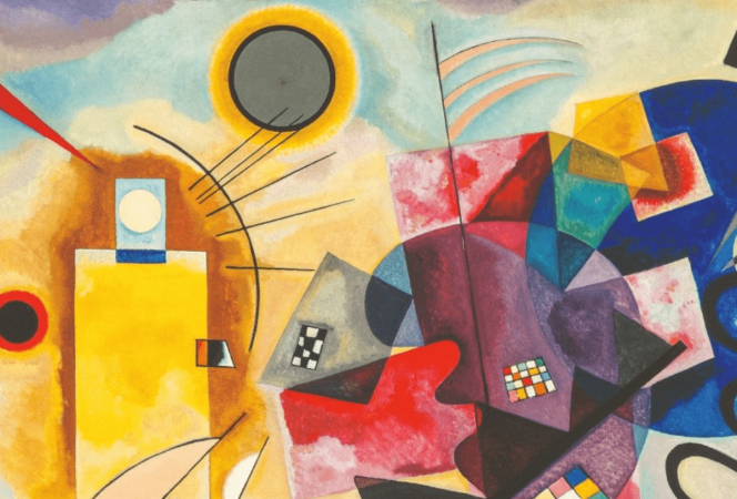 Vassily Kandinsky, Jaune-rouge-bleu, 1925. ©Paris Musée national d’art moderne-Centre Pompidou